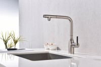 Смеситель для кухни Paulmark Viper Vi213105-BS брашированная сталь Смеситель для кухни Paulmark Viper Vi213105-BS брашированная сталь