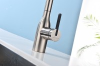 Смеситель для кухни Paulmark Viper Vi213105-BS брашированная сталь Смеситель для кухни Paulmark Viper Vi213105-BS брашированная сталь