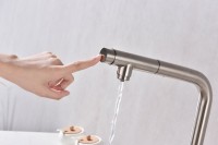 Смеситель для кухни Paulmark Viper Vi213105-BS брашированная сталь Смеситель для кухни Paulmark Viper Vi213105-BS брашированная сталь