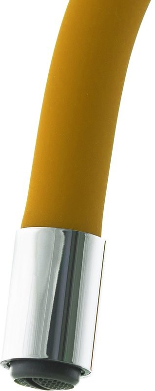 Смеситель для кухни Rossinka Z Z35-35U-Orange с гибким изливом