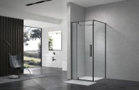 Душевой уголок Terminus Альба 03 3EW90х90B 90х90, черный