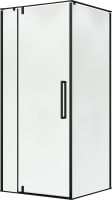 Душевой уголок Terminus Альба 03 3EW90х90B 90х90, черный