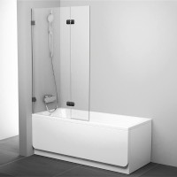 Шторка на ванну Ravak BVS2-100 L Transparent фурнитура хром