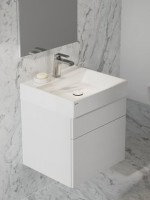 Тумба под раковину без столешницы Ravak Natural SD 50 глянцевая белая