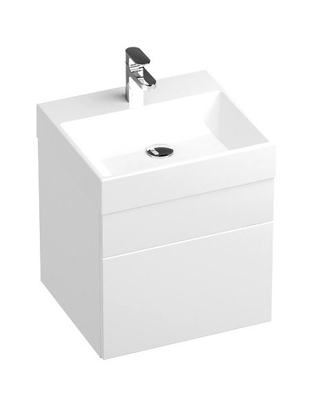 Тумба под раковину без столешницы Ravak Natural SD 50 глянцевая белая