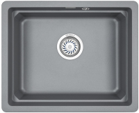 Мойка кухонная Granula Kitchen Space 5501U, алюминиум