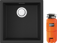 Комплект Мойка Omoikiri Yamakawa 45-U/I графит + Измельчитель Nagare slim 900 Комплект Мойка Omoikiri Yamakawa 45-U/I графит + Измельчитель Nagare slim 900