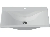 Тумба с раковиной Velvex Pulsus 70 белая