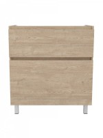 Тумба с раковиной Teymi Laina 75 напольная, светлый дуб