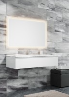 Тумба с раковиной Sanvit Авеню 1 120, белая