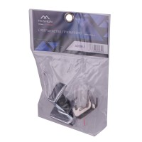 Крючок Fashun A26 A2605-1 глянцевый хром, на шурупах