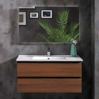 Мебель для ванной Armadi Art Capolda 100 dark wood