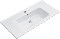 Тумба с раковиной Sanflor Ванесса 95, подвесная, белая