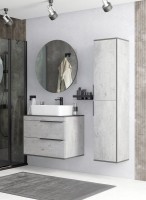 Зеркало-шкаф Corozo Грэмми 77 метрополитен грей