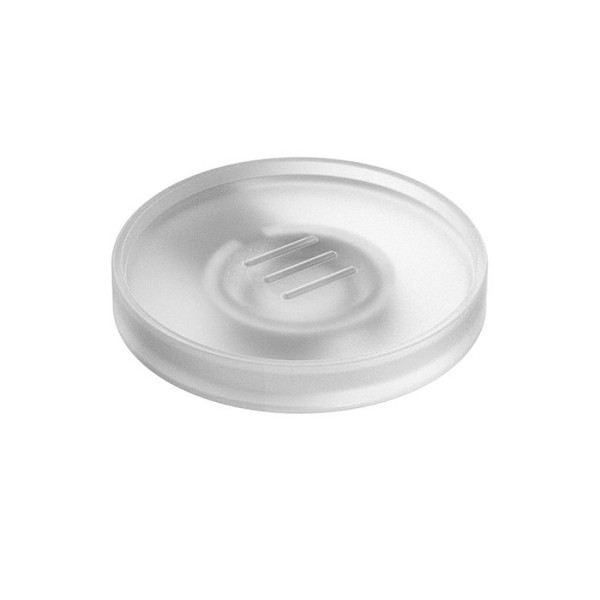 Мыльница Colombo Design Mini B4001.GM-VAN матовый графит, матовое стекло