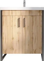 Мебель для ванной комнаты 1MarKa Grunge Loft 70Н дуб вотан
