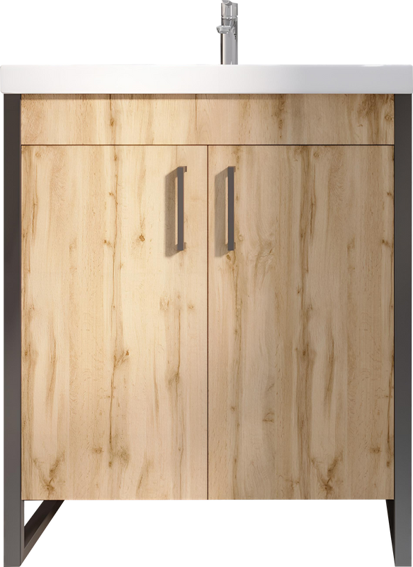 Мебель для ванной комнаты 1MarKa Grunge Loft 70Н дуб вотан