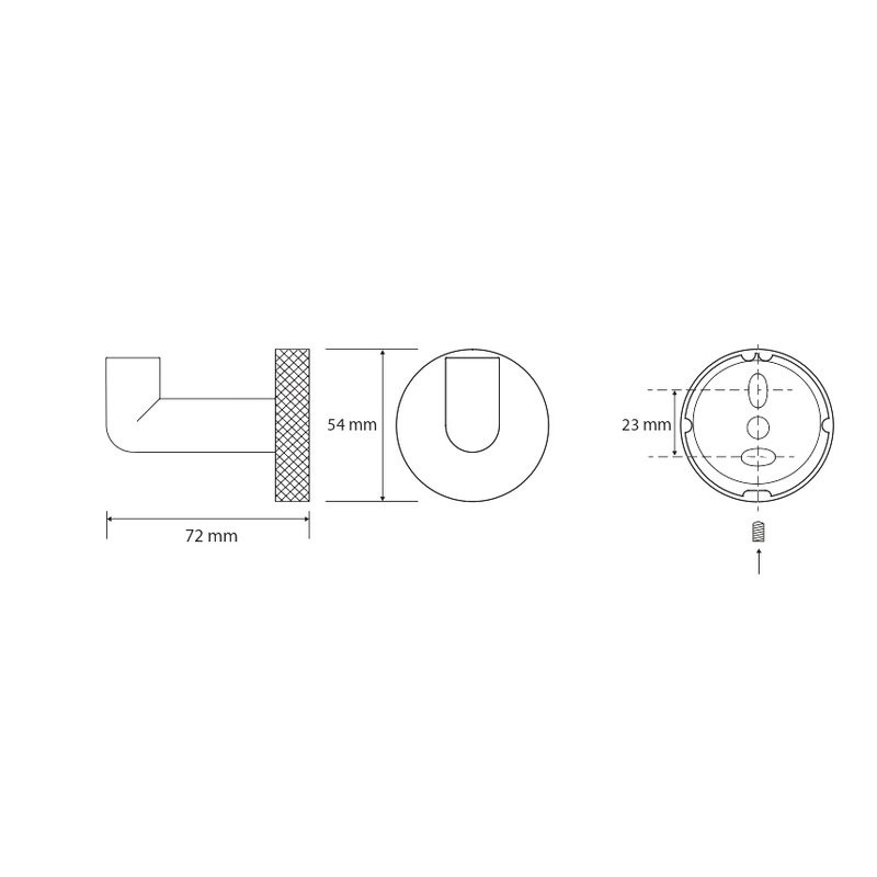 Крючок Bemeta Stella 166206022 серебро