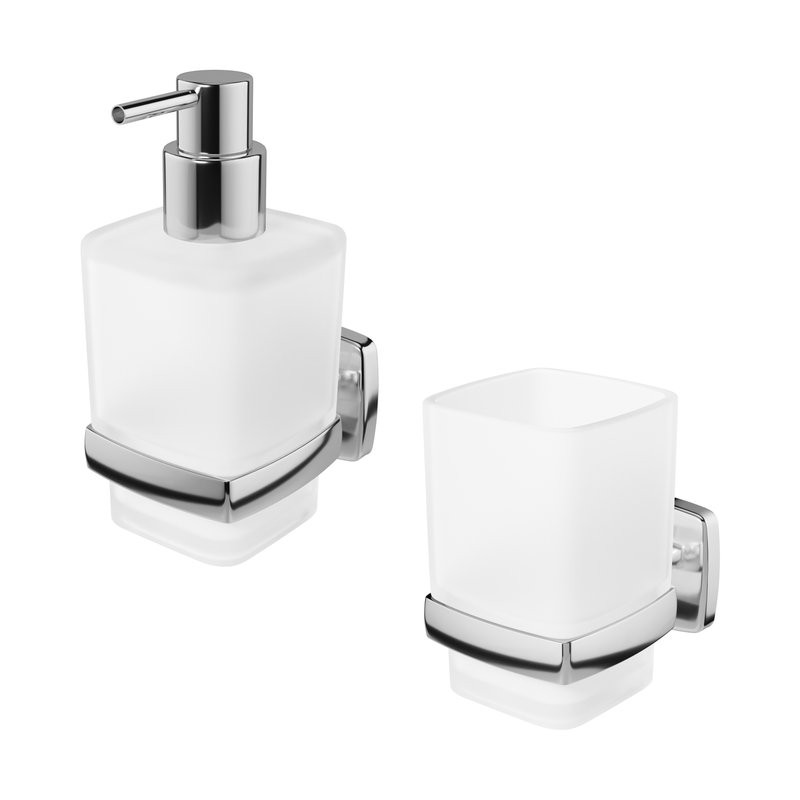 Набор Стакан AM.PM Gem A9034300 + Дозатор A9036900