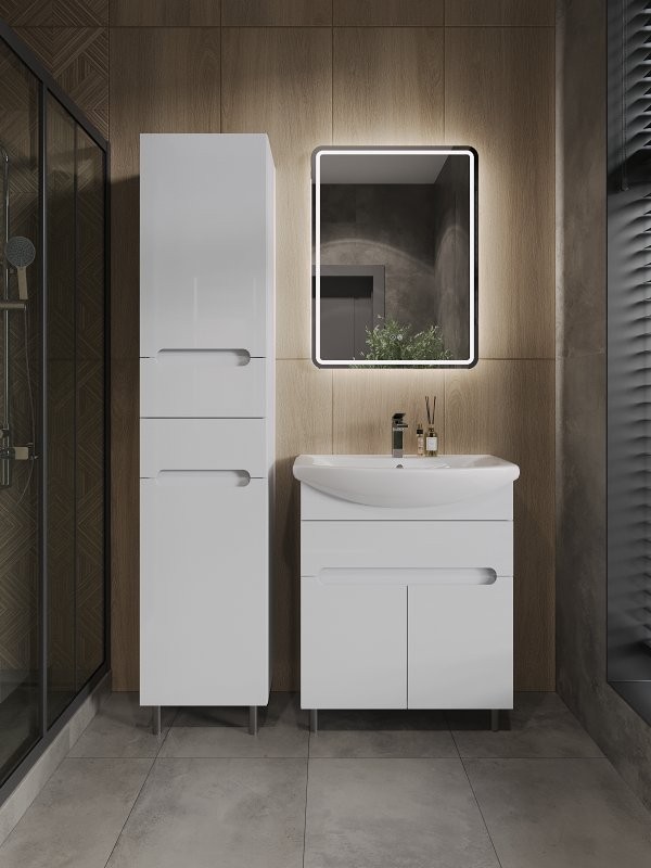 Зеркало Orange Nature 60 с подсветкой и антизапотевателем