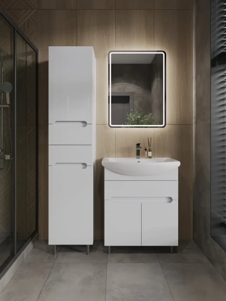 Зеркало Orange Nature 60 с подсветкой и антизапотевателем