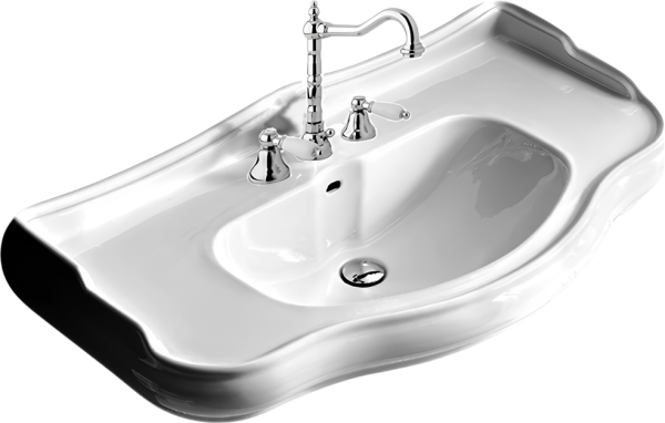 Мебельная раковина Kerasan Retro 1050 3W