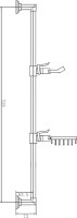 Душевая штанга Haiba HB8009