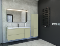 Тумба под раковину без столешницы Caprigo Forte 120 R подвесная, фисташка