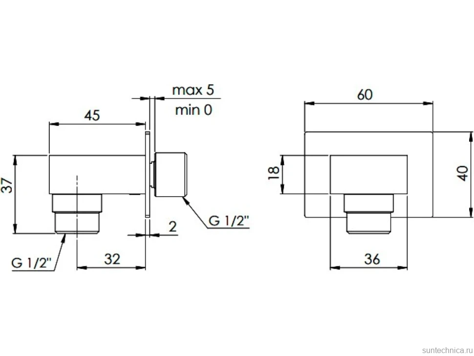 Шланговое подключение Remer 309W