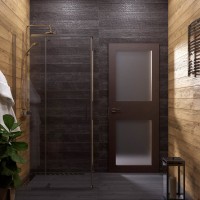 Душевой уголок Triton Терра Хром 120х80 см, профиль хром глянец, стекло прозрачное