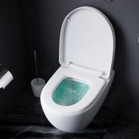 Комплект Унитаз подвесной AM.PM Awe + Крышка C117852WH с микролифтом, петли хром + Инсталляция Geberit Duofix Delta 458.163.21.1 с кнопкой смыва, хром + Звукоизоляция