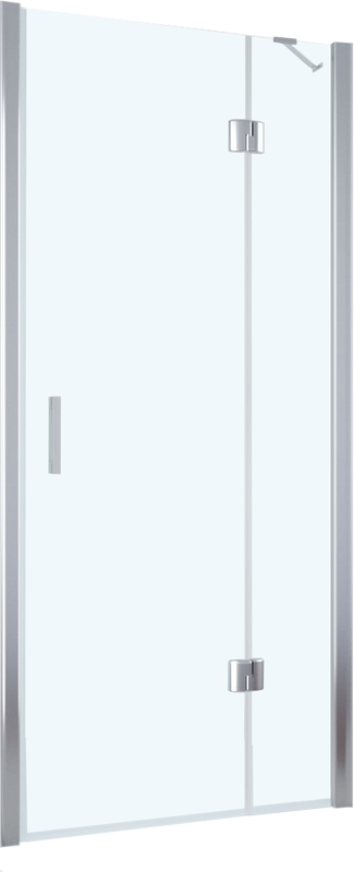 Душевая дверь в нишу Vegas Glass AFP TUR NOVO h1890 100 08 01 R профиль глянцевый хром, стекло прозрачное