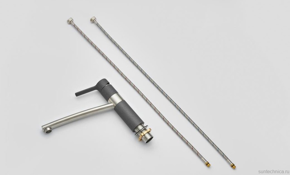 Смеситель для кухни Emar Quartz 3011 антрацит