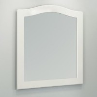 Зеркало Comforty Монако 80 глянцевое белое Зеркало Comforty Монако 80 глянцевое белое