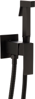 Гигиенический душ Frap F7506-6 со смесителем, С ВНУТРЕННЕЙ ЧАСТЬЮ, черный
