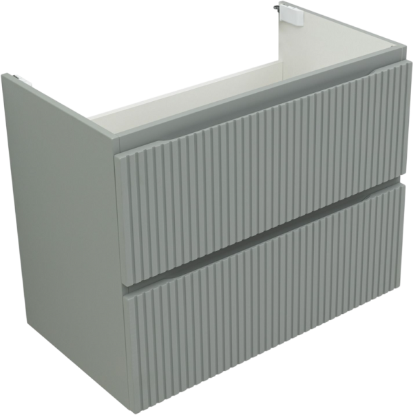 Тумба под раковину без столешницы Aquanet Джейн (Flat) 80 подвесная, мисти грин