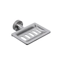 Мыльница Wasserkraft Tauber 64469 настенная, металлическая, цвет никель