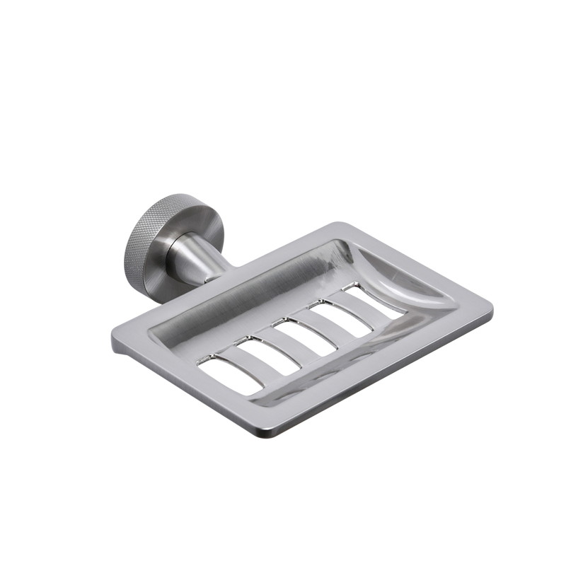 Мыльница Wasserkraft Tauber 64469 настенная, металлическая, цвет никель