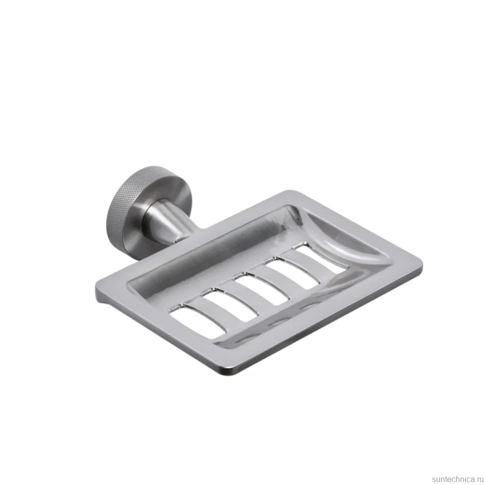 Мыльница Wasserkraft Tauber 64469 настенная, металлическая, цвет никель