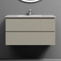 Тумба под раковину Sancos подвесная Snob T 90 Beige Soft SNT90CE