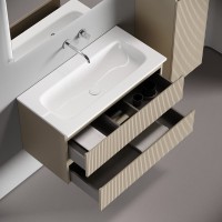 Тумба под раковину Sancos подвесная Snob T 90 Beige Soft SNT90CE