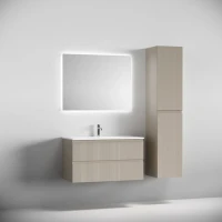 Тумба под раковину Sancos подвесная Snob T 90 Beige Soft SNT90CE