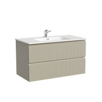 Тумба под раковину Sancos подвесная Snob T 90 Beige Soft SNT90CE