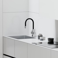 Смеситель для кухни Sancos Arno SC4005CH с гибким изливом, хром