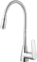 Смеситель для кухни D-lin D150362-Q с гибким изливом, хром