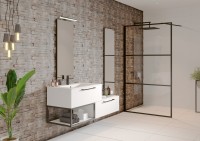 Душевая перегородка Riho Grid GB400 140 см
