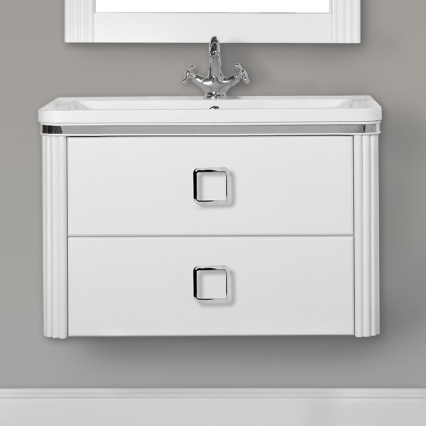 Тумба с раковиной ValenHouse Аурум 80