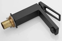 Смеситель для раковины Shevanik S6801H черный