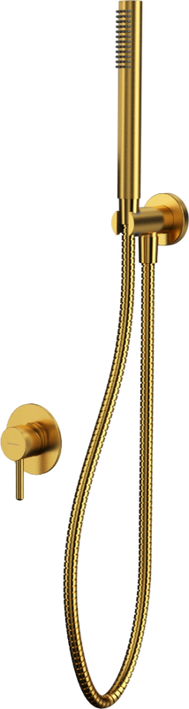 Душевой комплект WHITECROSS Y YSET02GLB С ВНУТРЕННЕЙ ЧАСТЬЮ, брашированное золото