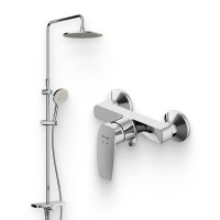 Душевой комплект Смеситель для душа AM.PM Tender + Душевая стойка AM.PM Like F0780200 Душевой комплект Смеситель для душа AM.PM Tender + Душевая стойка AM.PM Like F0780200